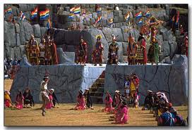 Sacsayhuaman in Cusco Inti Raymi Festival