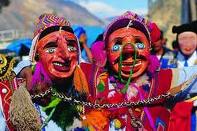 Inti Raymi Happy people in Cusco